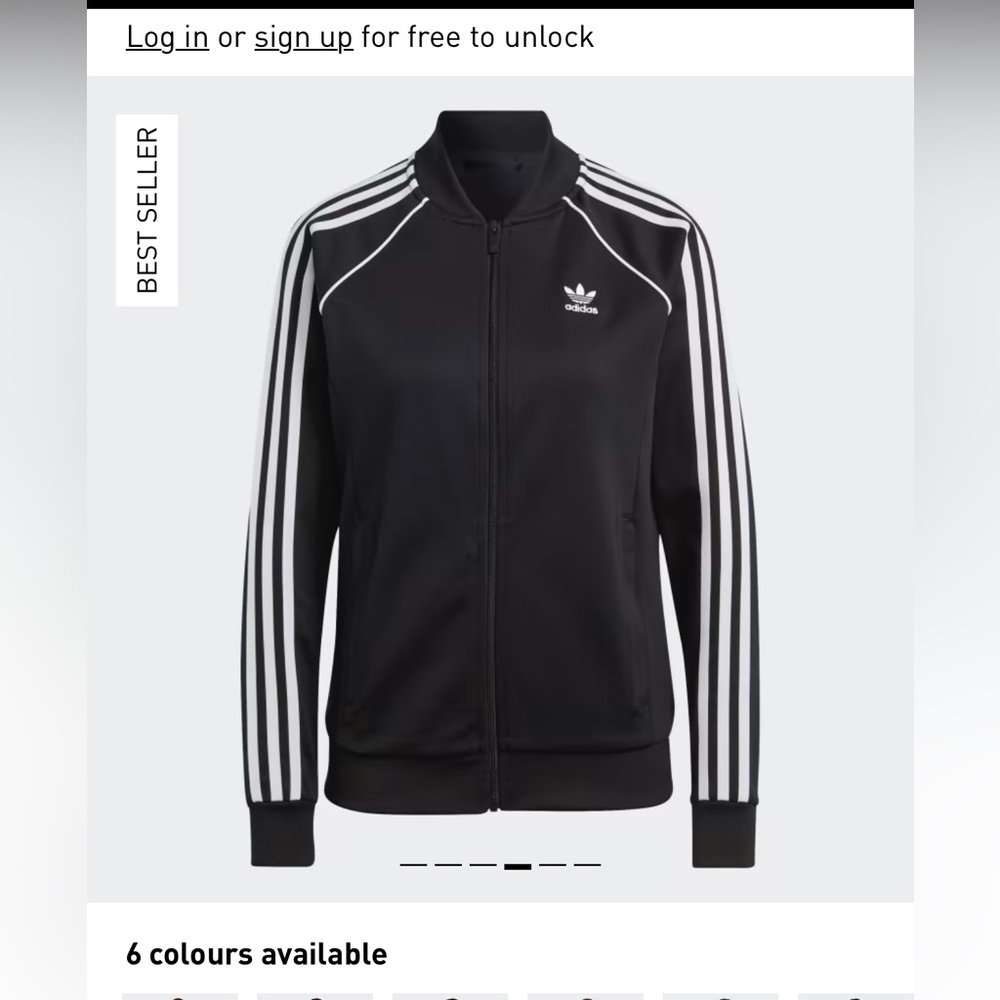 Adidas track jacket